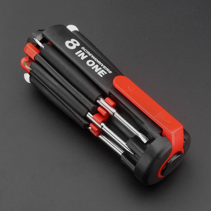 8-in-1 Multi-Tool Schroevendraaier met LED