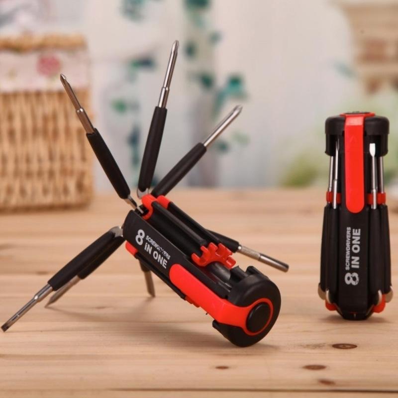 8-in-1 Multi-Tool Schroevendraaier met LED