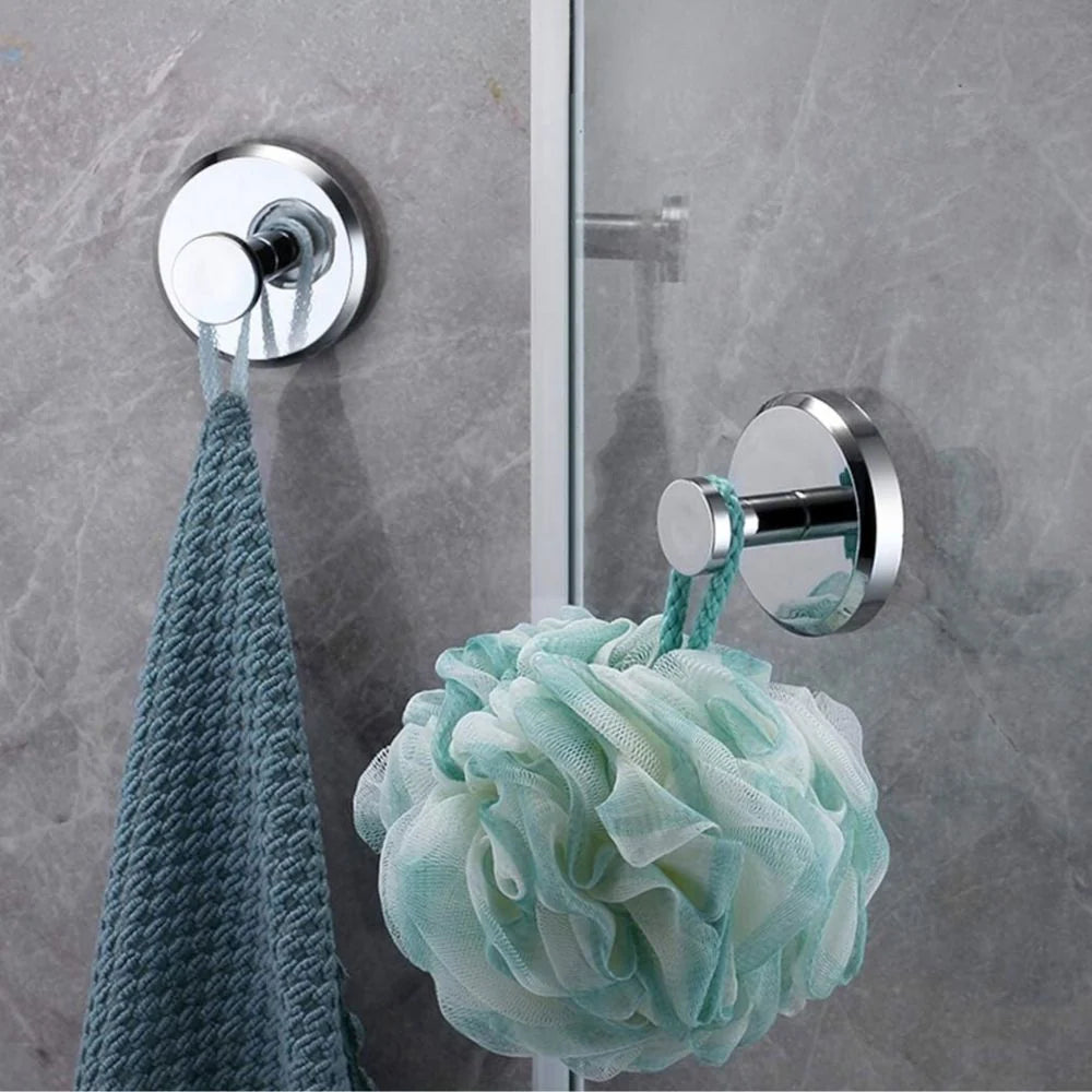 Ganchos de parede Premium - Fixação ultra-resistente sem broca (2+2 GRÁTIS)