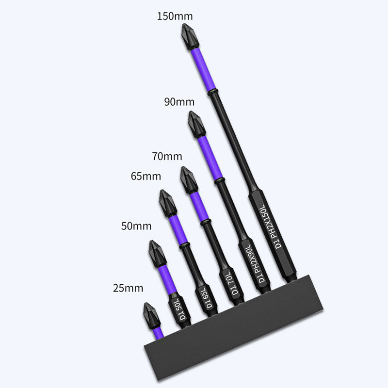 Magnetiske PH2-skruetrækkerbits - skridsikre, rustfri og ultraholdbare (25-150 mm)