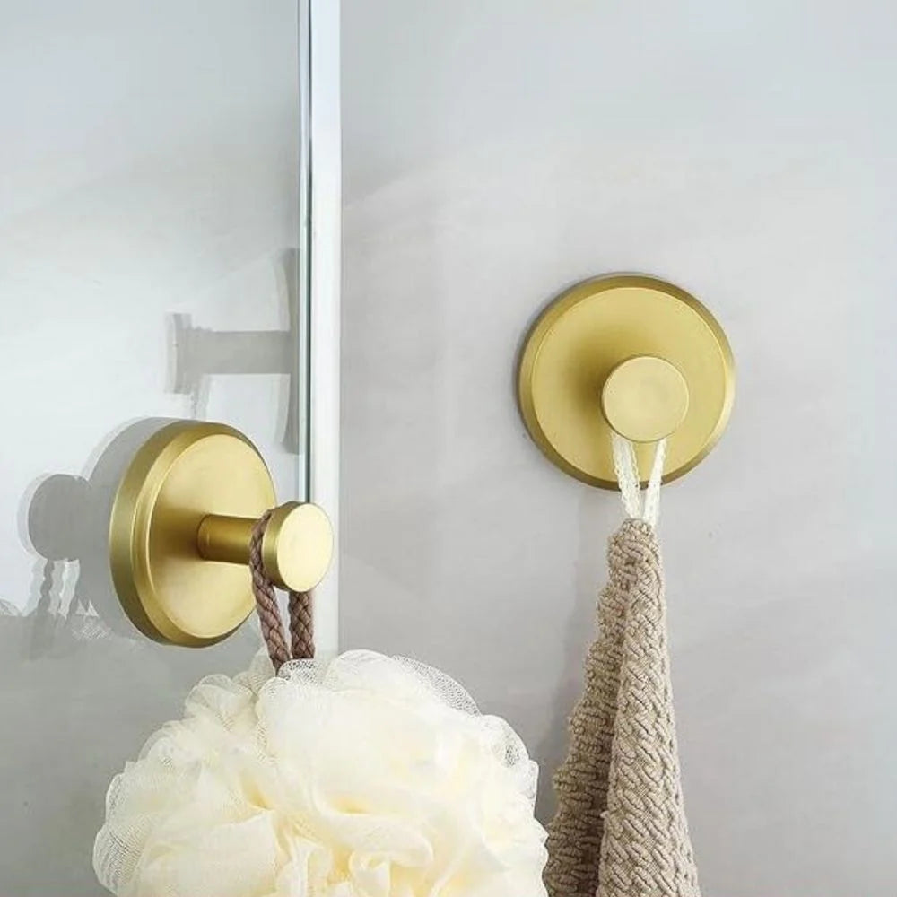 Ganchos de parede Premium - Fixação ultra-resistente sem broca (2+2 GRÁTIS)